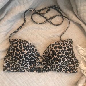 Cheetah Bathing Suit Top